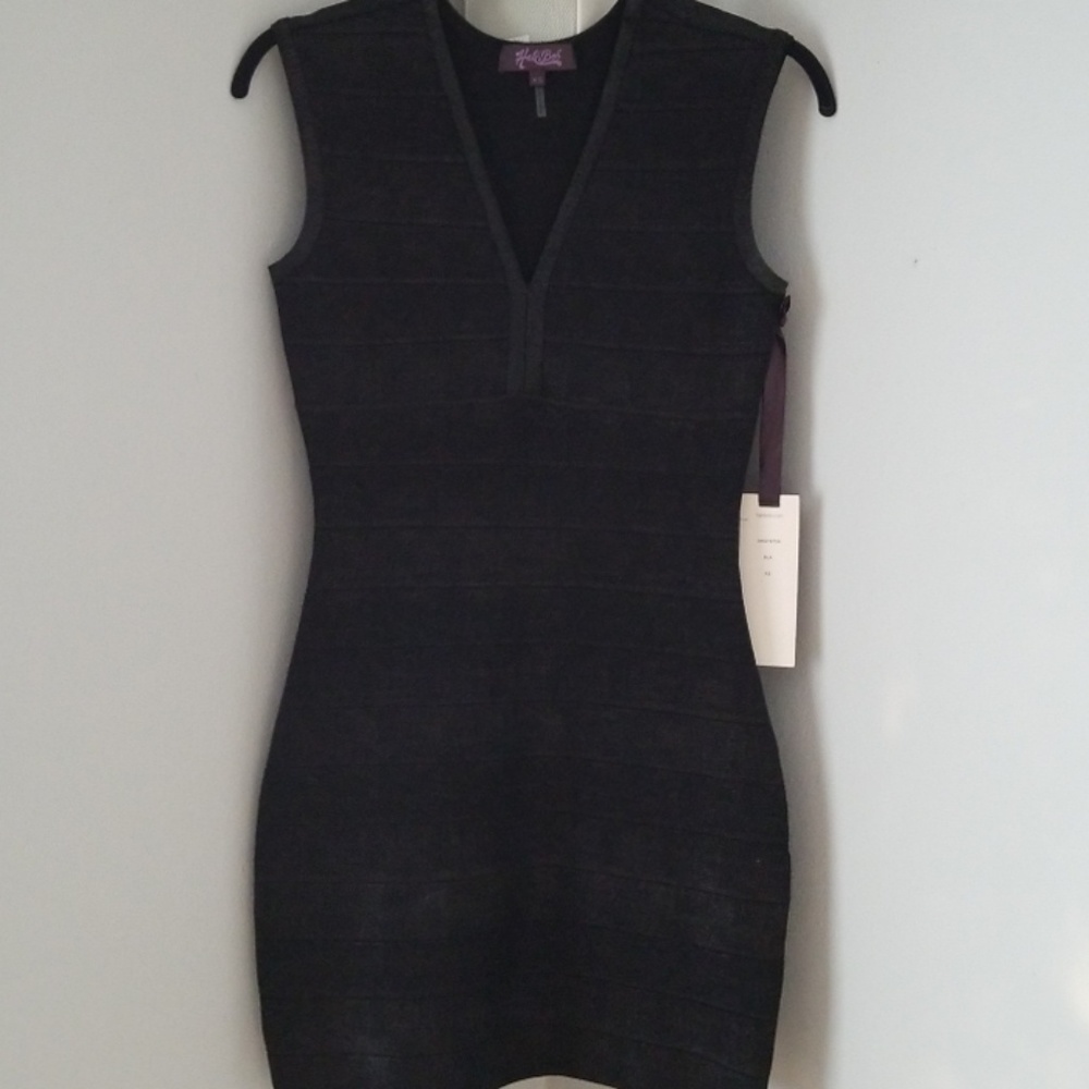 Hale Bob bodycon bandage mini dress